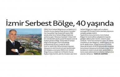 İzbaş - Press News - İZBAŞ'S PRODUCTION JOURNEY IN ITS 40TH YEAR